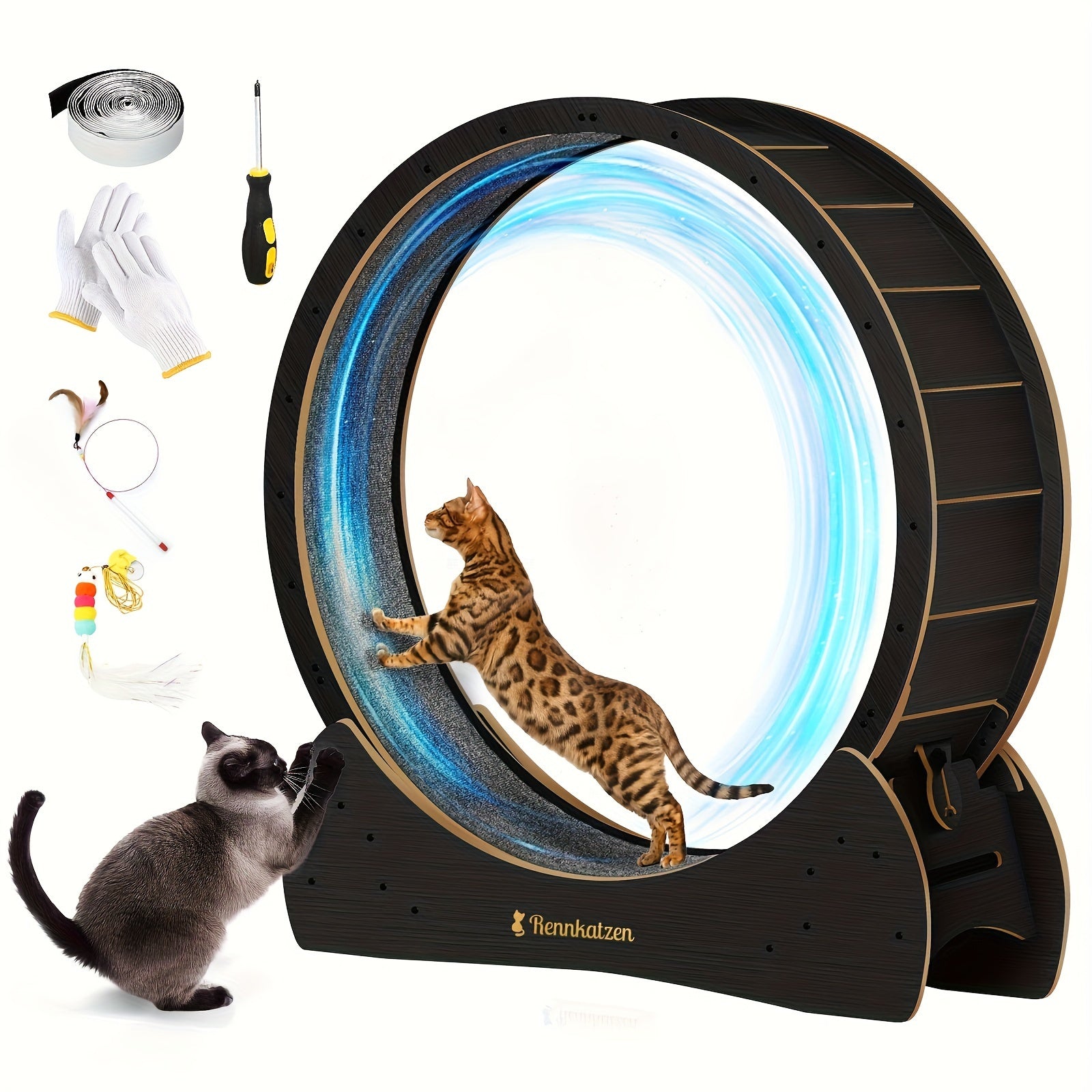 Rennkatzen Roue d'exercice pour chat